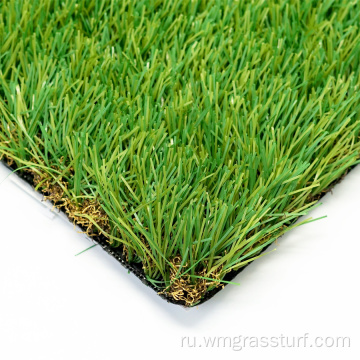 Высококачественный 40-миллиметровый ландшафтный коврик из искусственной травы